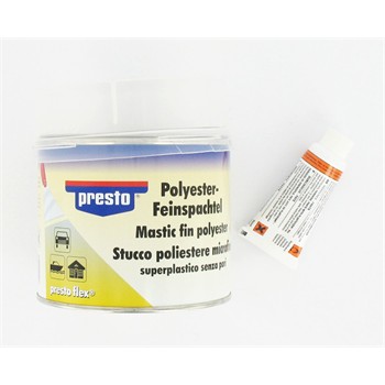 Mastic fin polyester 1 kg pour 20