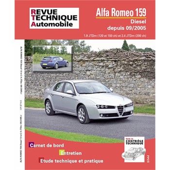 Revue Technique ETAI Alfa Romo Alfa Romo 159 diesel  partir de 05 pour 30