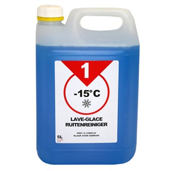 Liquide lave glace -15C 1er prix confiance 5 litres pour 3