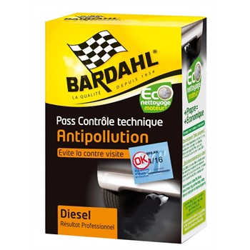 Pass contrle technique Bardahl diesel pour 36