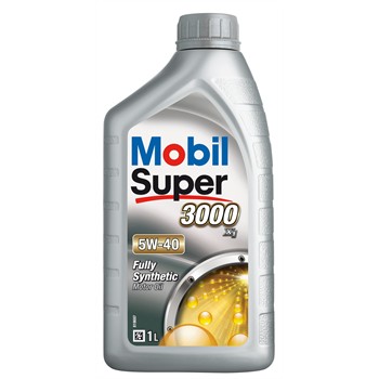Huile MOBIL Super 3000 essence 5W40 1 litre pour 12