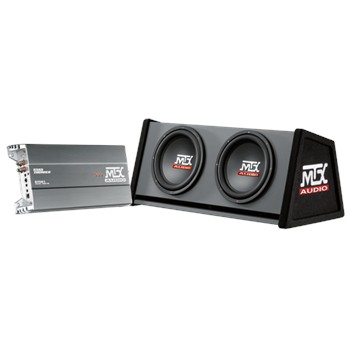 Pack Bass RTP4000 - MTX Ampli + caisson (RT501 + RT12x2DV) pour 329