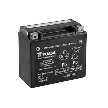 Batterie YUASA YTX20H-BS pour 189