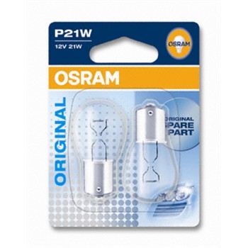 2 ampoules OSRAM P21W - 12V 21W pour 3