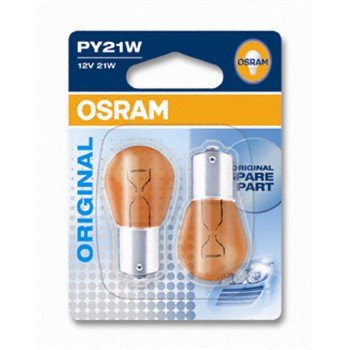 2 ampoules OSRAM PY21W - 12V 21W pour 4