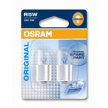 2 ampoules OSRAM R5W - 12V 5W pour 3