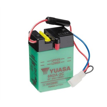 Batterie YUASA 6N2A-2C pour 25