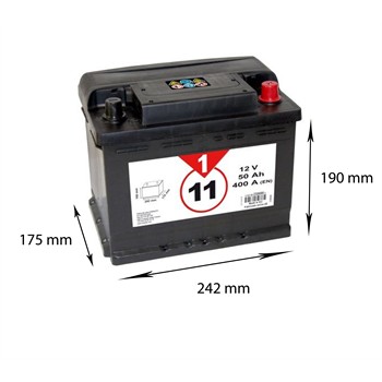 Batterie 1er Prix Confiance rfrence BVP11 50AH-400A pour 80