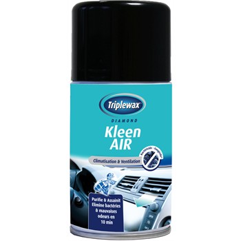 Nettoyant climatisation et ventilation Kleen Air TRIPLE WAX 150ml pour 10