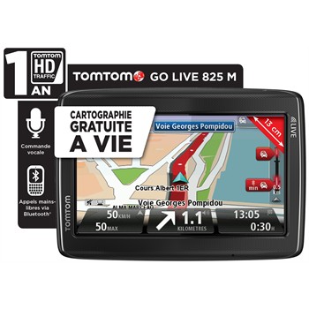 Navigation GPS TOMTOM GO LIVE 825M pour 219