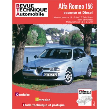 Revue technique ETAI Alfa Romeo 156 essence et diesel pour 30