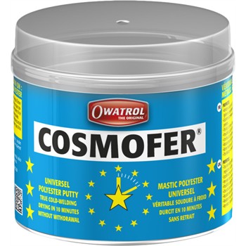 Mastic polyester universel COSMOFER 250 gr pour 13