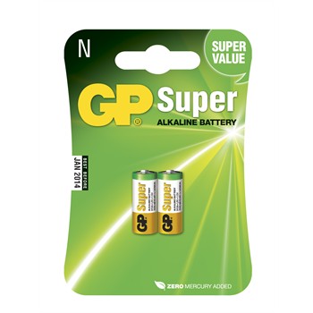 2 piles GP SUPER ALKALINE LR01 N 1,5V pour 4