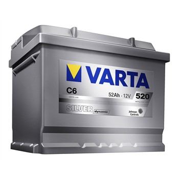 Batterie VARTA Silver Dynamic rfrence C6 52Ah-520A pour 100