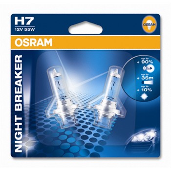 2 ampoules OSRAM H7 NIGHT BREAKER - 12V 55W pour 45
