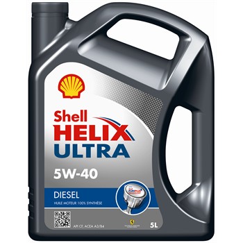 Huile SHELL Helix Ultra Diesel 5W40 5L pour 45