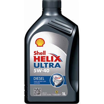 Huile SHELL Helix Ultra Diesel 5W-40 1L pour 15