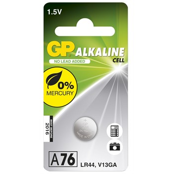 1 pile bouton GP ALKALINE LR44 1,5V pour 4