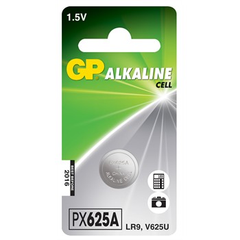 1 pile bouton GP ALKALINE LR9 1,5V pour 5