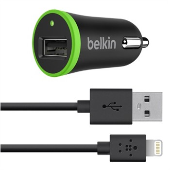 Chargeur allume-cigares + Cble iPhone Lightning BELKIN pour 30